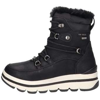 Tom Tailor Schneeboots in schwarz