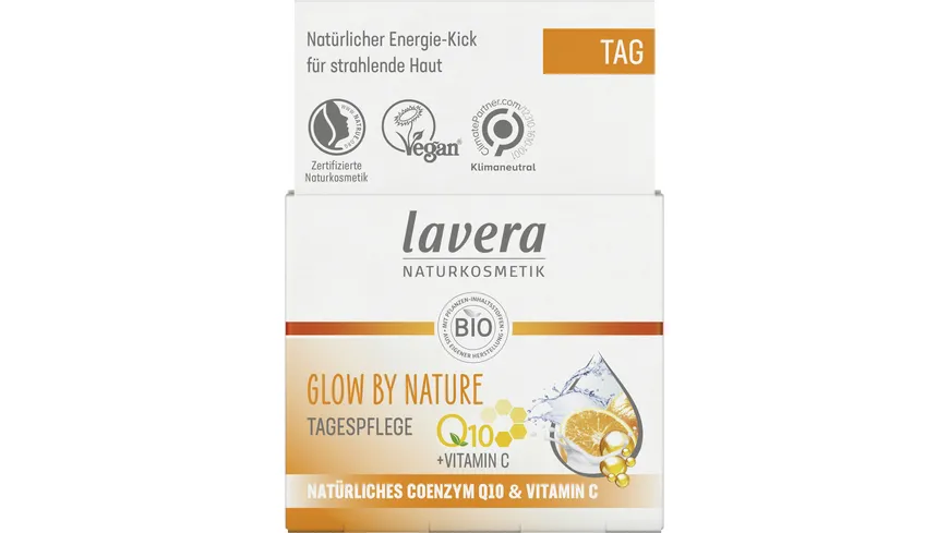 lavera GLOW BY NATURE Tagespflege 50 ml
