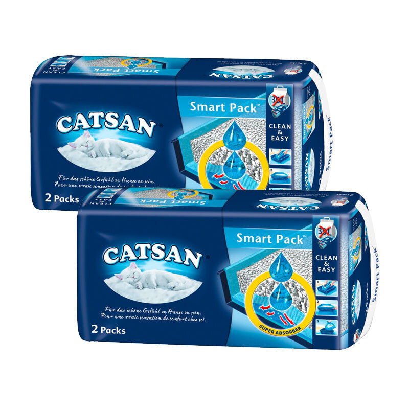 CATSAN Katzenstreu CATSAN Smart Pack 2 Stückx2