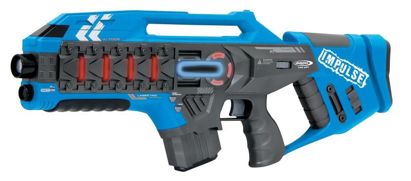 Jamara e.K. JAMARA Impulse Laser Gun Rifle Set blau/grün