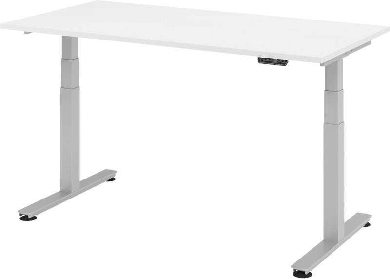 Hammerbacher Sitz-Stehschreibtisch XDSM Weiß 1.800 x 800 x 635 mm