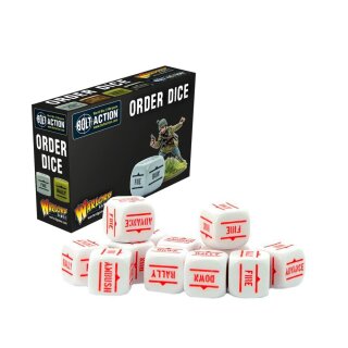 Order Dice Pack - White (12)