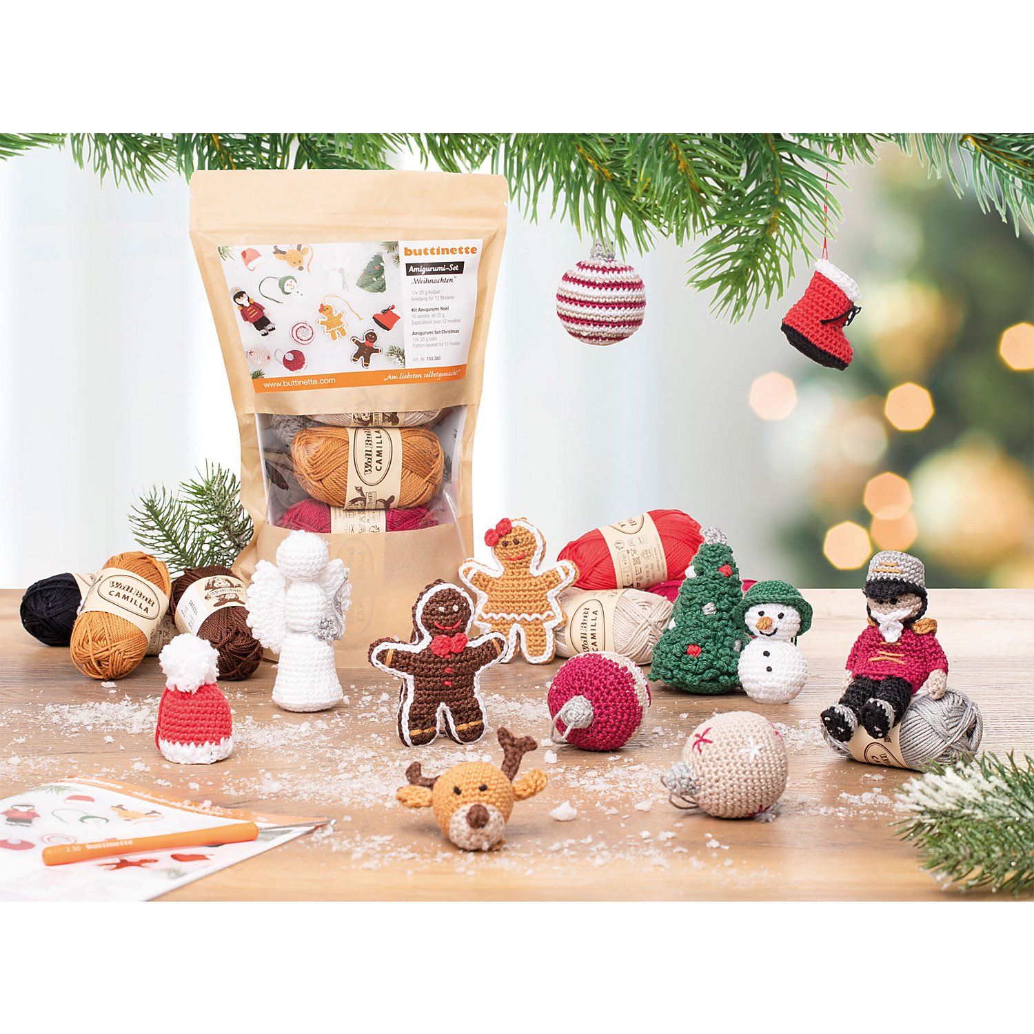 buttinette Amigurumi-Set 