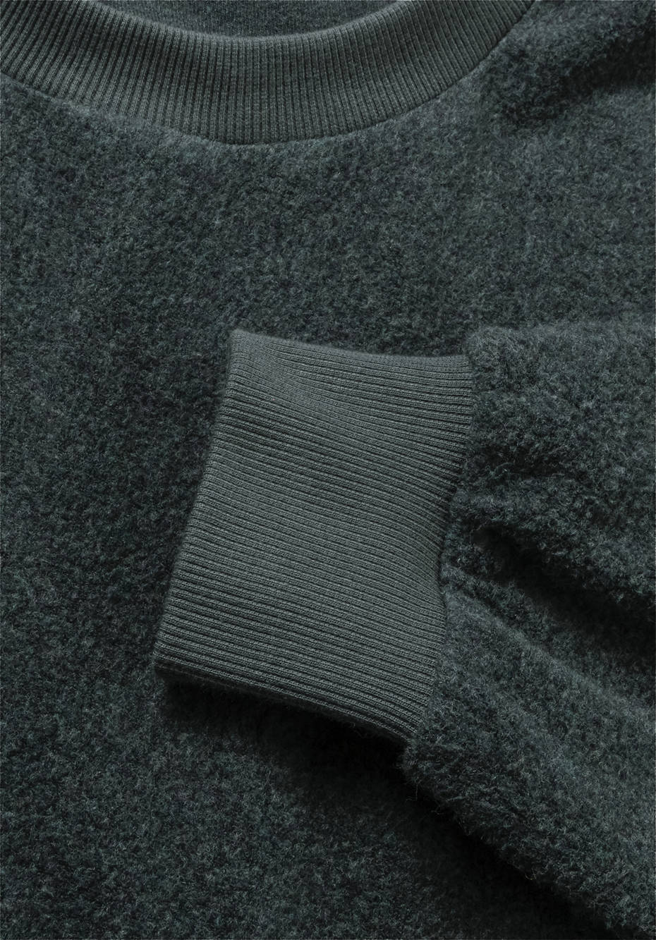Fleece Sweatshirt ACTIVE LIGHT aus reiner Bio-Baumwolle