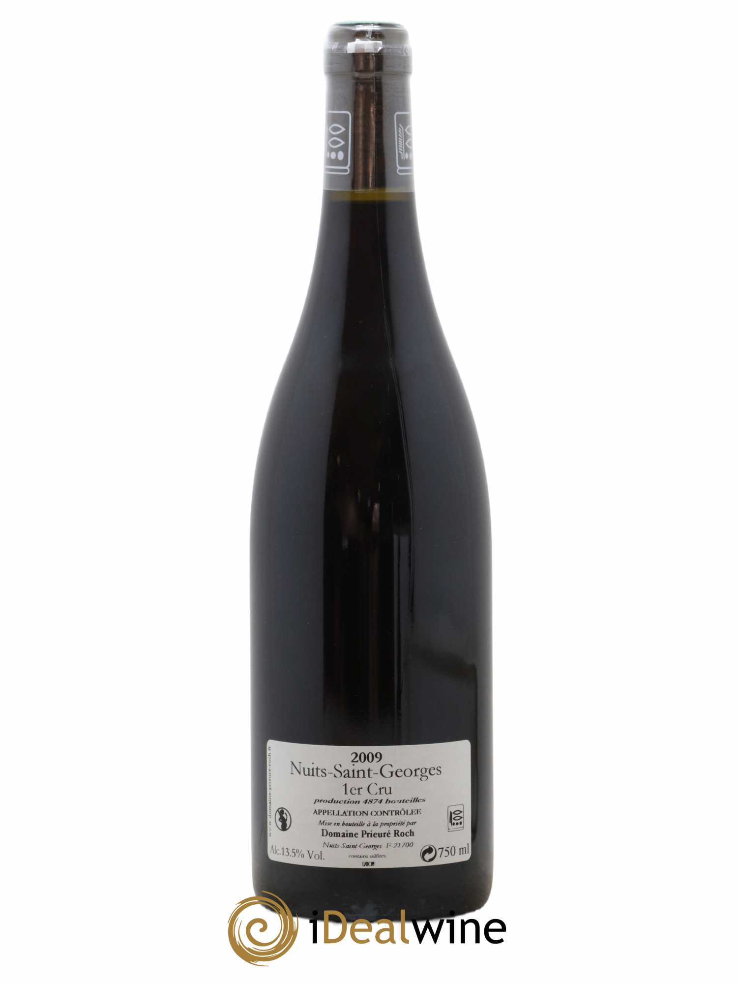 Nuits Saint-Georges 1er Cru Prieuré Roch  2009 - Lot de 1 Bouteille