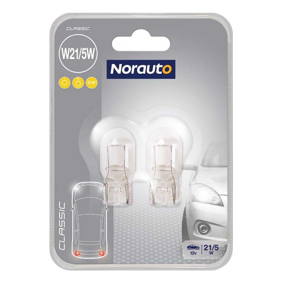 Norauto W21/5W Glühlampe, 2 Stück - ATU