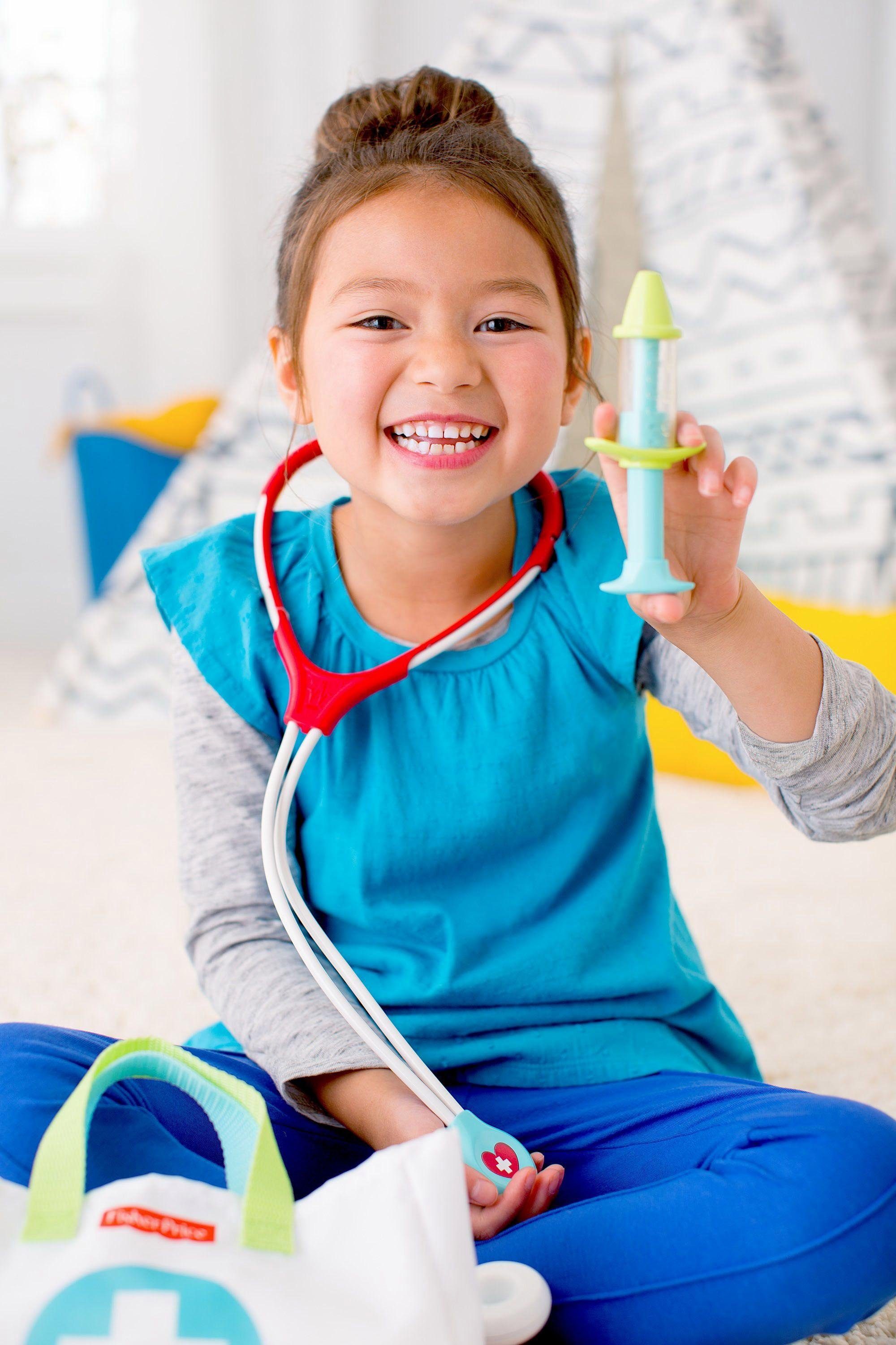 Fisher-Price® Spielzeug-Arztkoffer Arzttasche, (7-tlg)