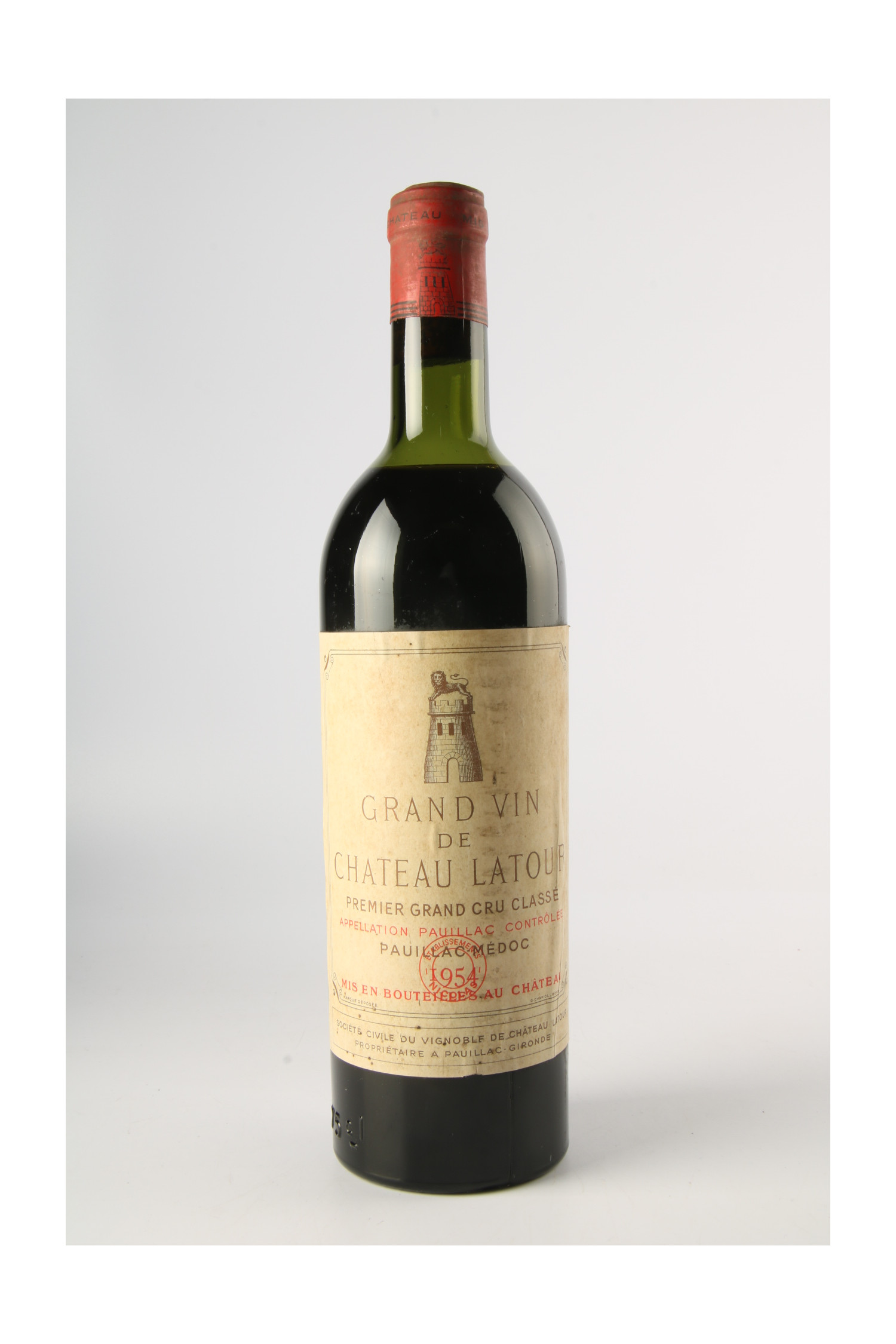 Château Latour 1954, Pauillac