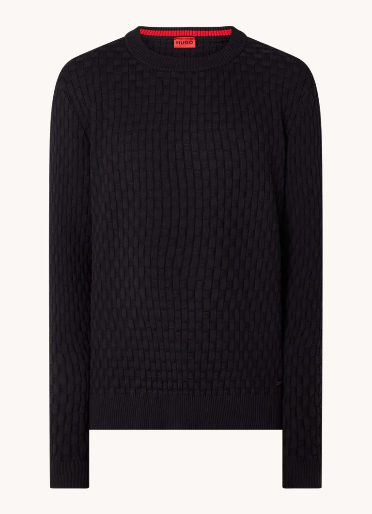 HUGO BOSS Stubon regular fit chunky knit sweater