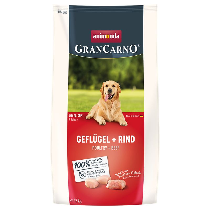 animonda GranCarno Senior Geflügel + Rind zu TOP-Preisen | bitiba