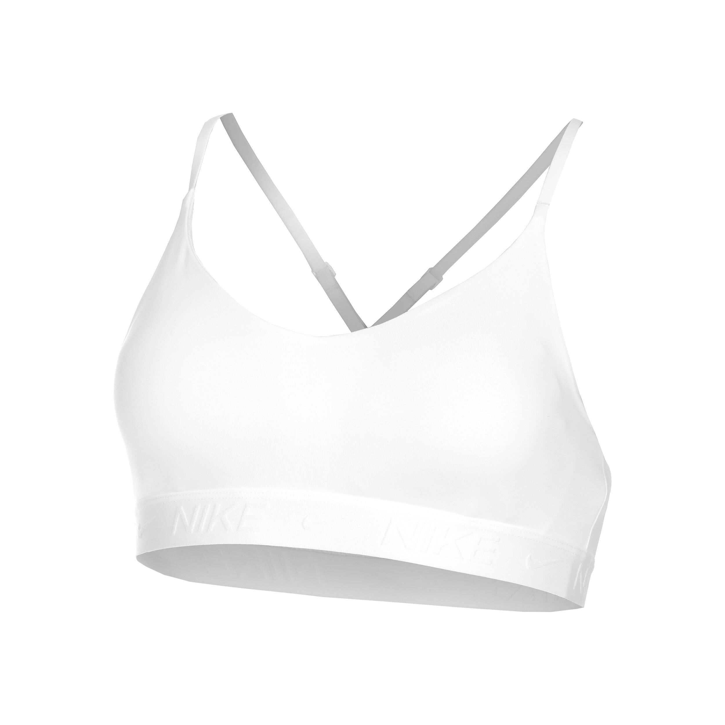 Dri-Fit Indy Padded Sport-BH Damen - Weiß