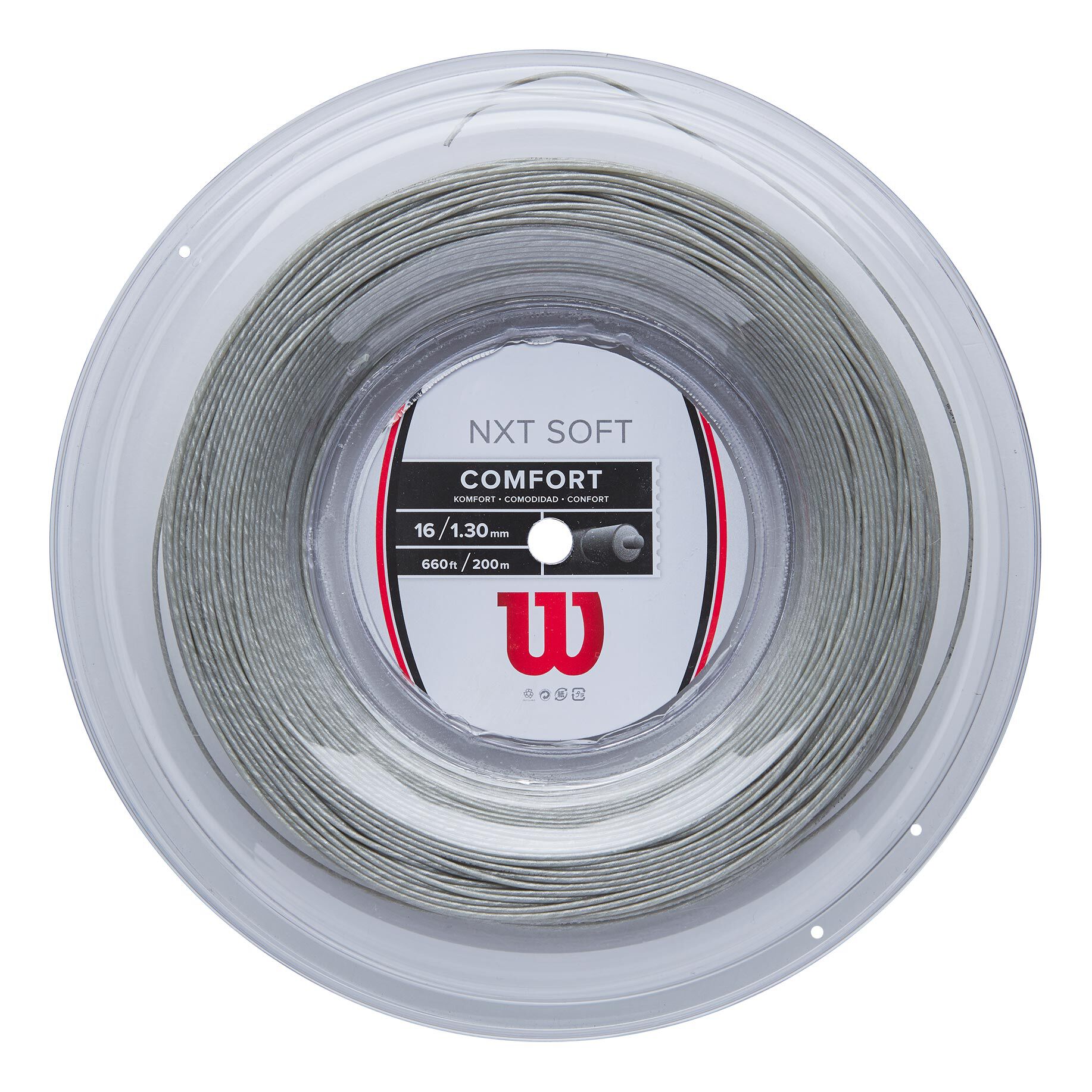 NXT Soft Reel Saitenrolle 200m - Silber