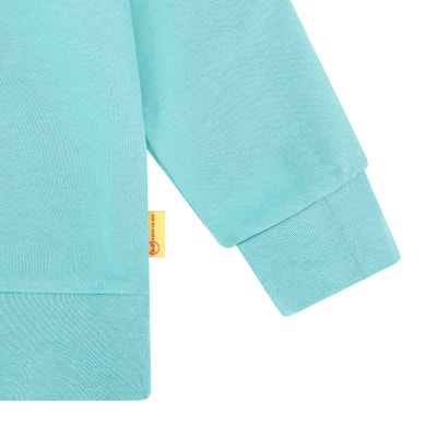 Sweatshirt, mittelblau für Jungs