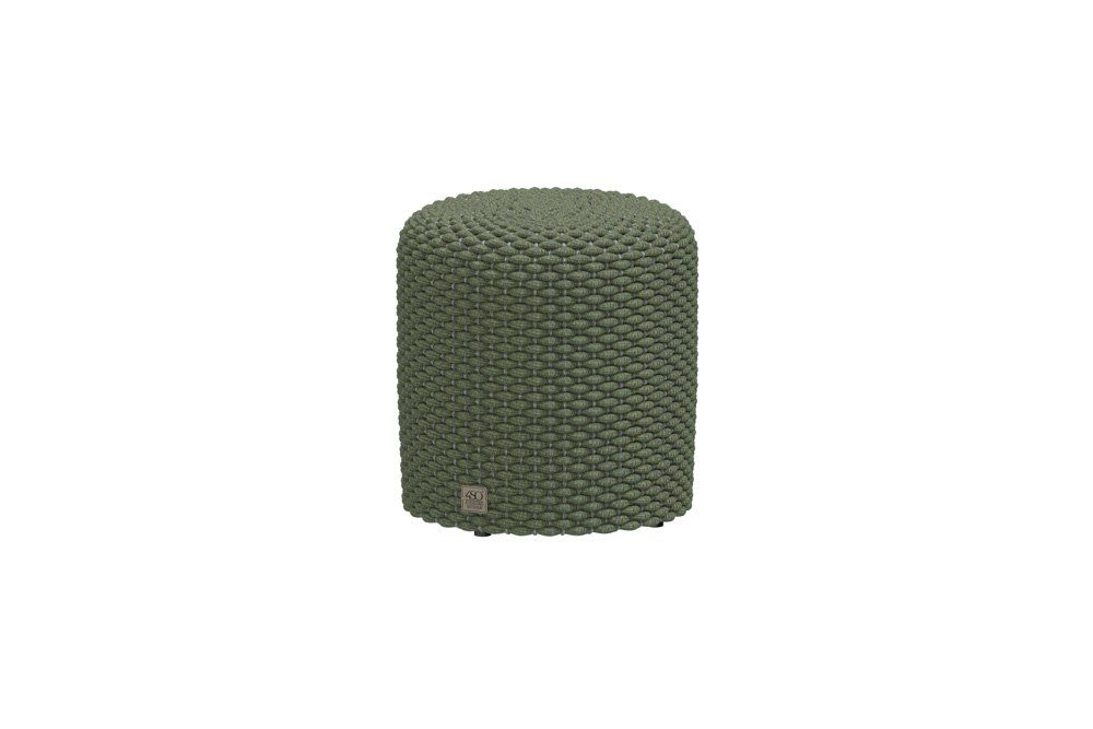 taste by 4 seasons Gartenlounge-Hocker 4Seasons Muffin Rope Pouf rund 40 cm (1)