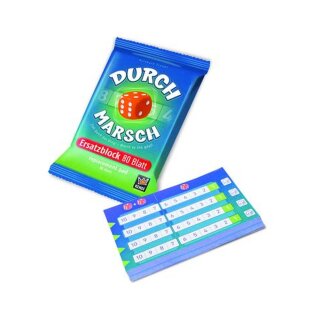 Durchmarsch - Ersatzblock (Multilingual)