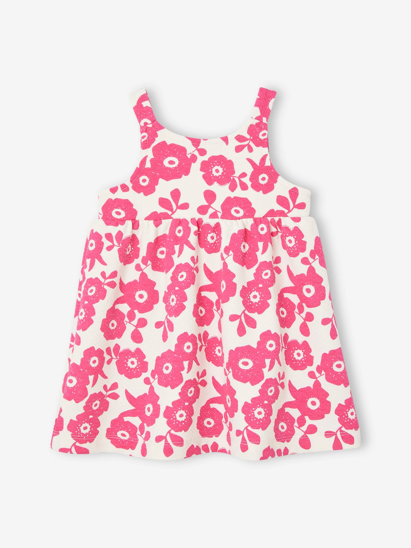 Vertbaudet Mädchen Baby Trägerkleid Oeko-Tex - wollweiß