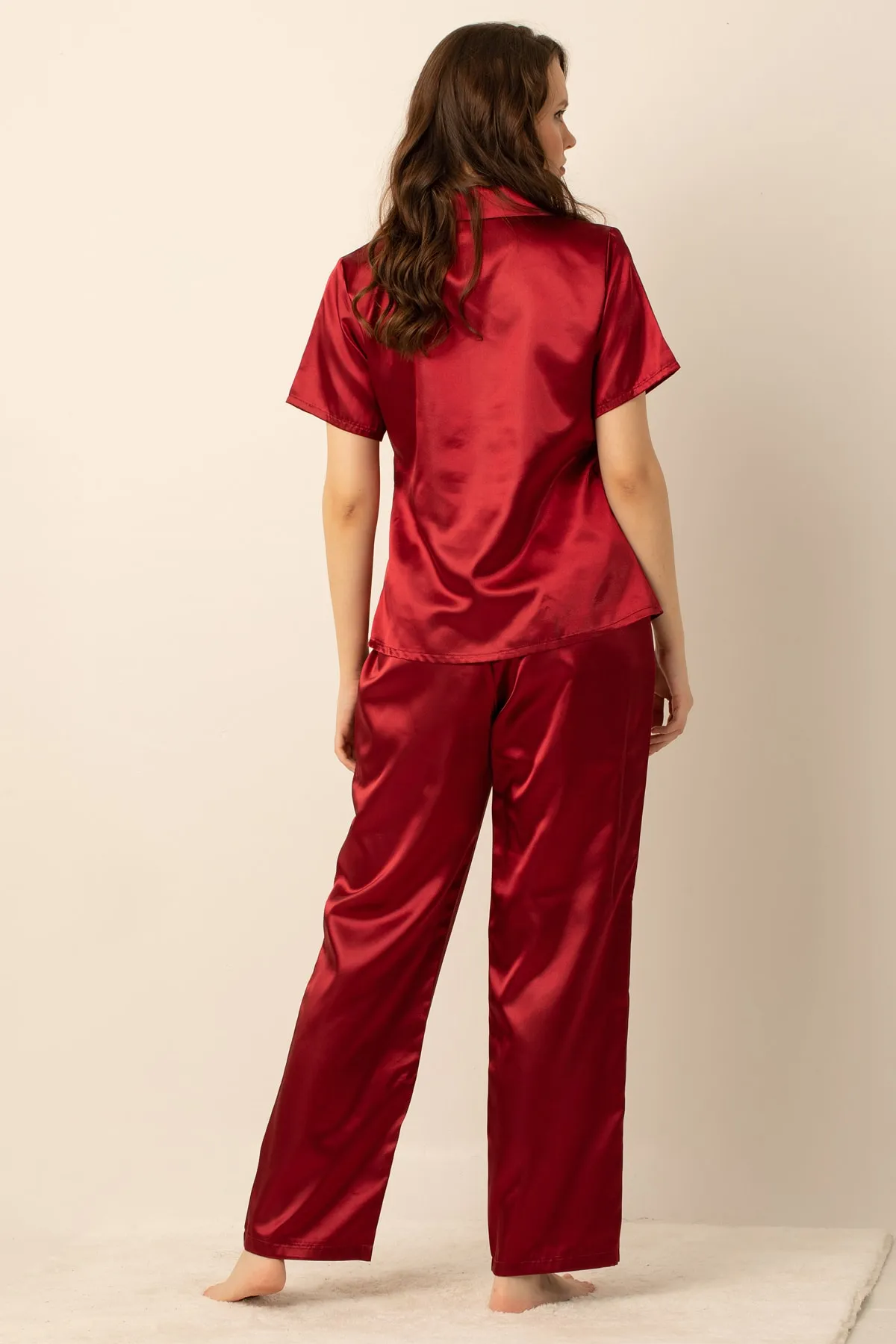 Miorre  Satin-Pyjama-Set für Damen