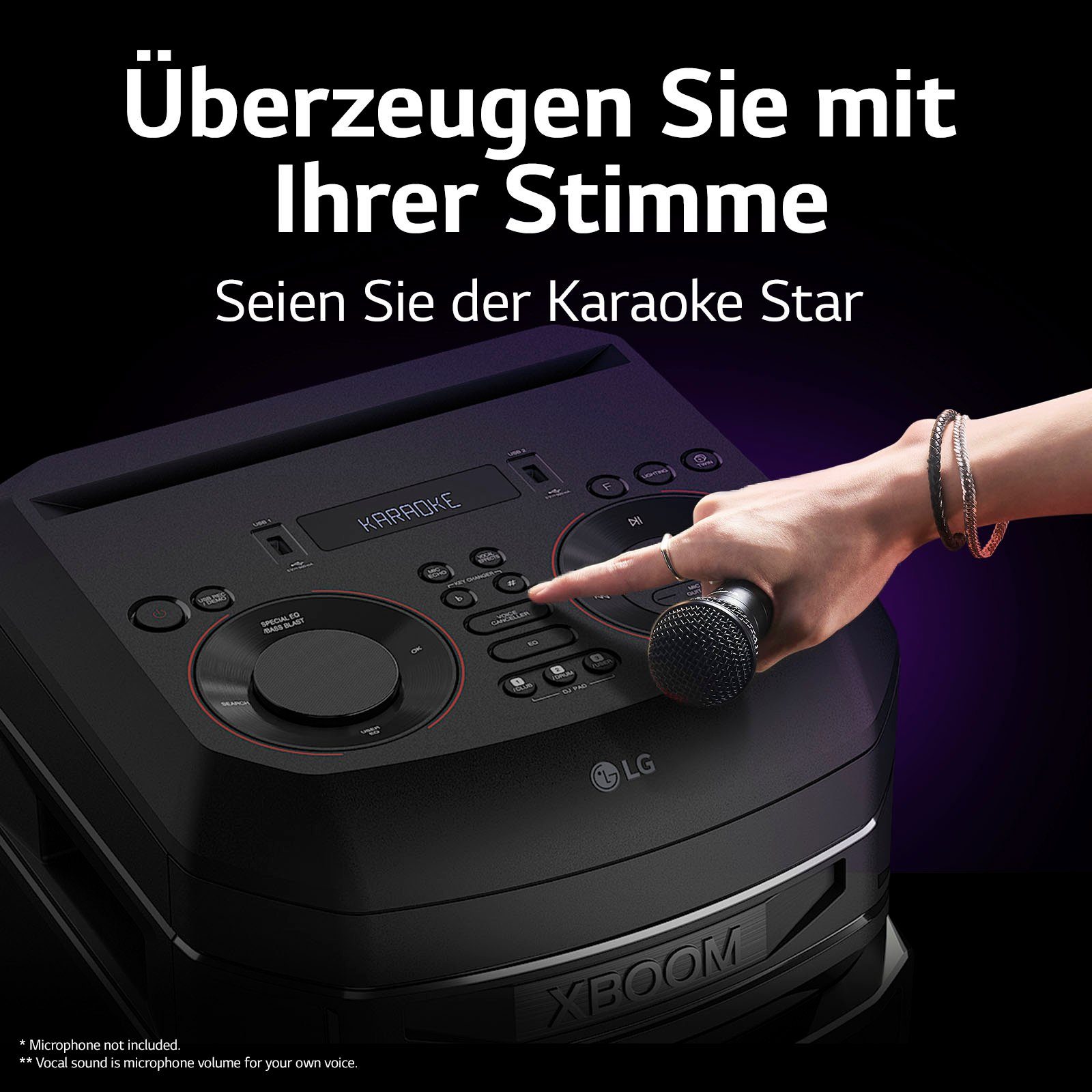 LG XBOOM RNC5 Stereo Party-Lautsprecher (Bluetooth)