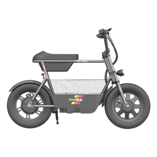 Elektrische loopfiets URBANGLIDE Thunder grijs