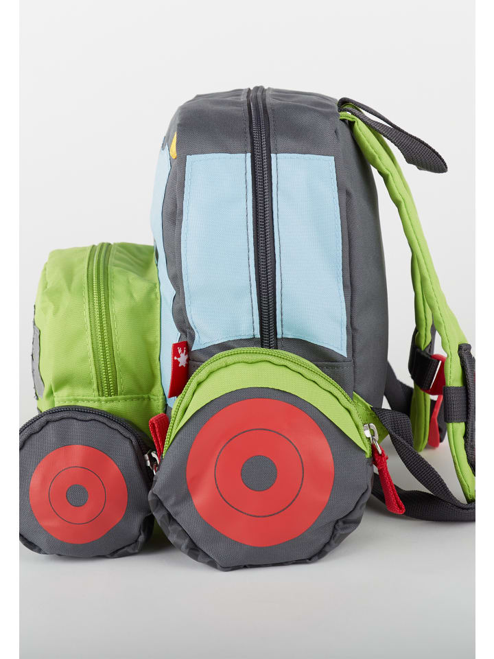 Sigikid Rucksack Fahrzeuge in grün günstig kaufen onesize