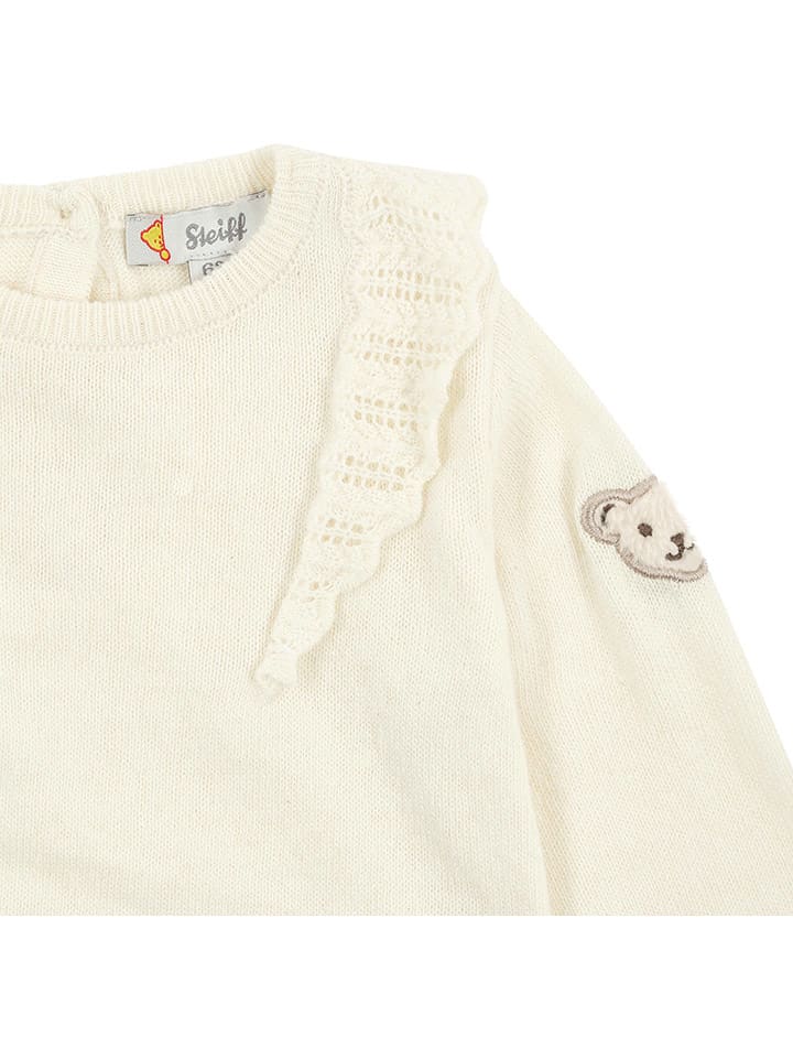 Steiff Pullover in Creme günstig kaufen