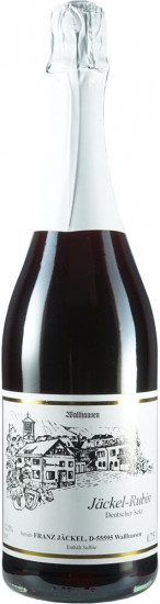 Jäckel-Rubin Rot-Sekt halbtrocken - Weingut Franz Jäckel