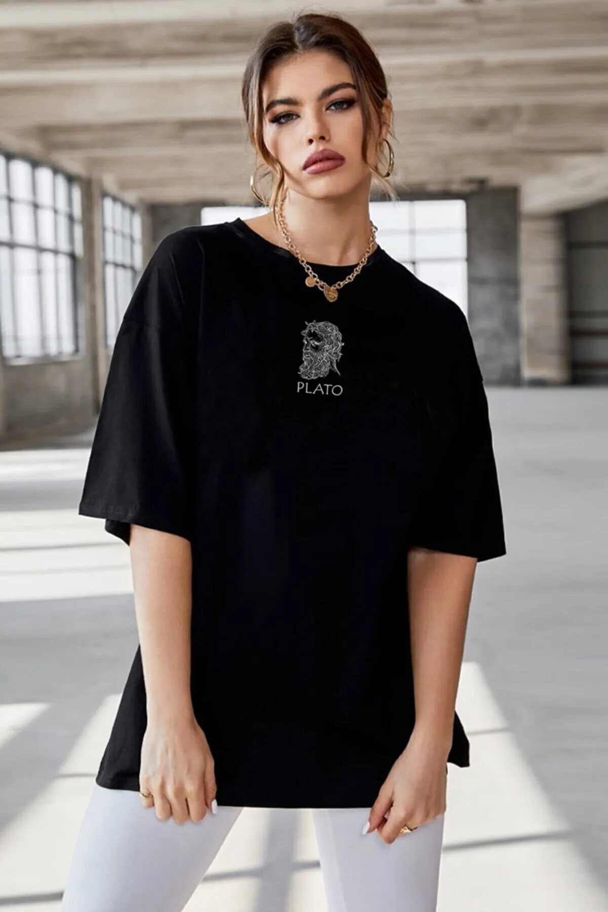 MOONBULL  T-Shirt - Schwarz - Regular Fit