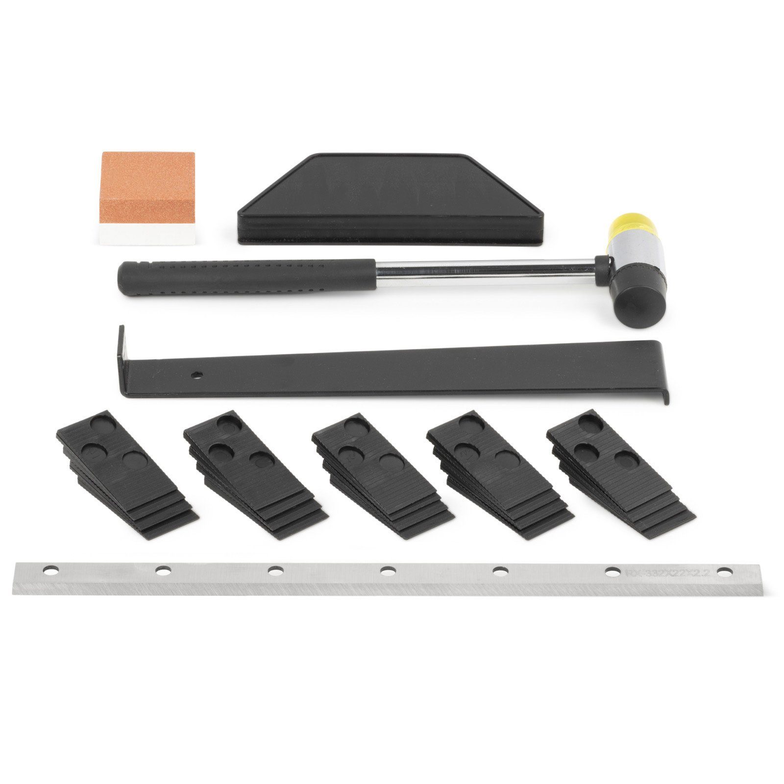 BAUTEC Laminatschneider Designcutter L-360°  Vinyl + Laminat  330mm  Längsschnitte möglich, max. Schnittbreite: 33 in cm, Komplett-Set, GS-TÜV geprüft