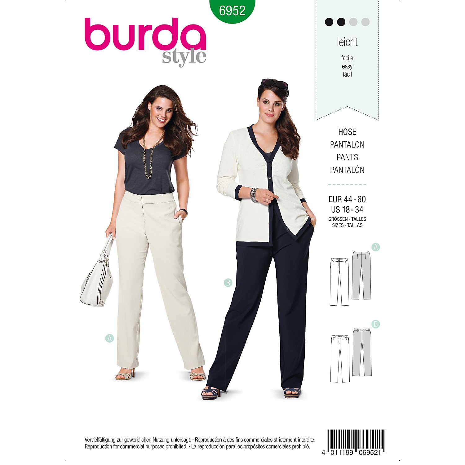 burda Schnitt 6952 