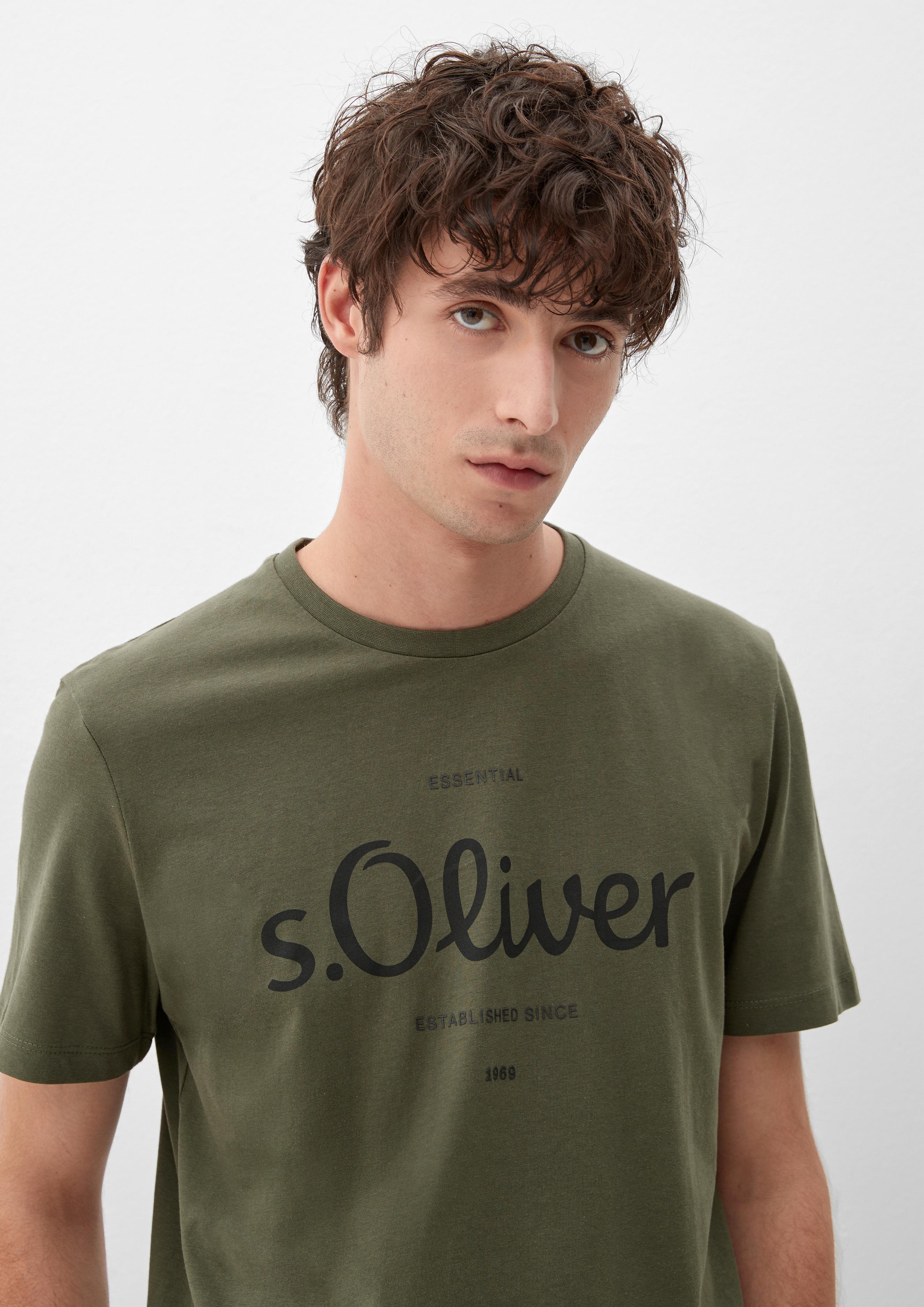 Labelshirt aus Jersey  03.899.32.6954-79D1