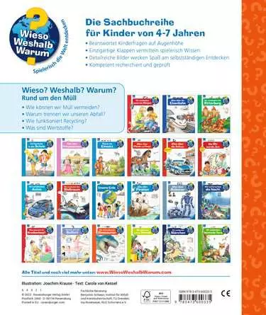 Ravensburger Wieso? Weshalb? Warum?, Band 74: Rund um den Müll