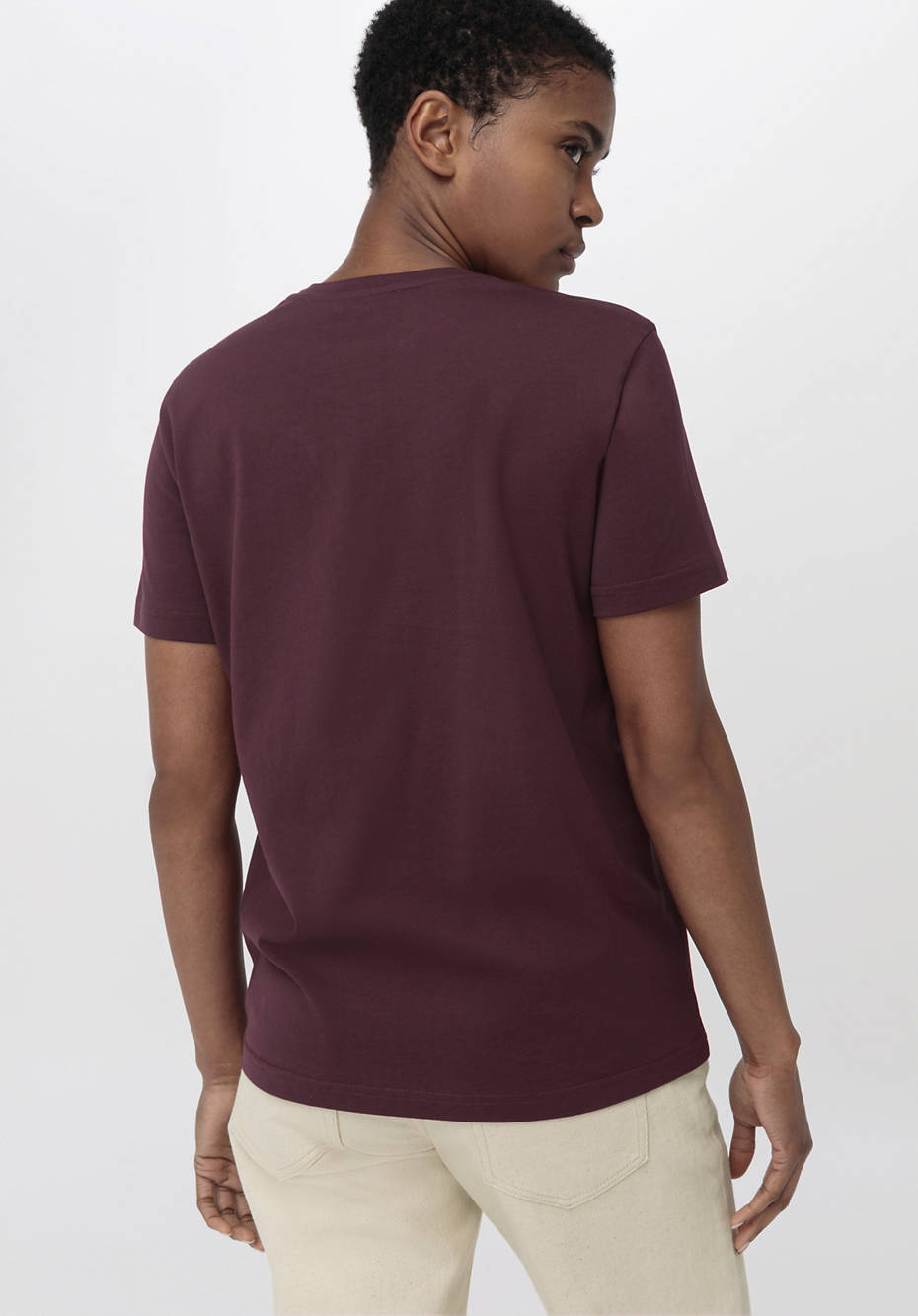 Kurzarm-Shirt aus reiner Bio-Baumwolle