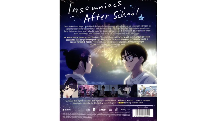 Insomniacs after School: Volume 2 im Sammelschuber (Ep. 7-13)