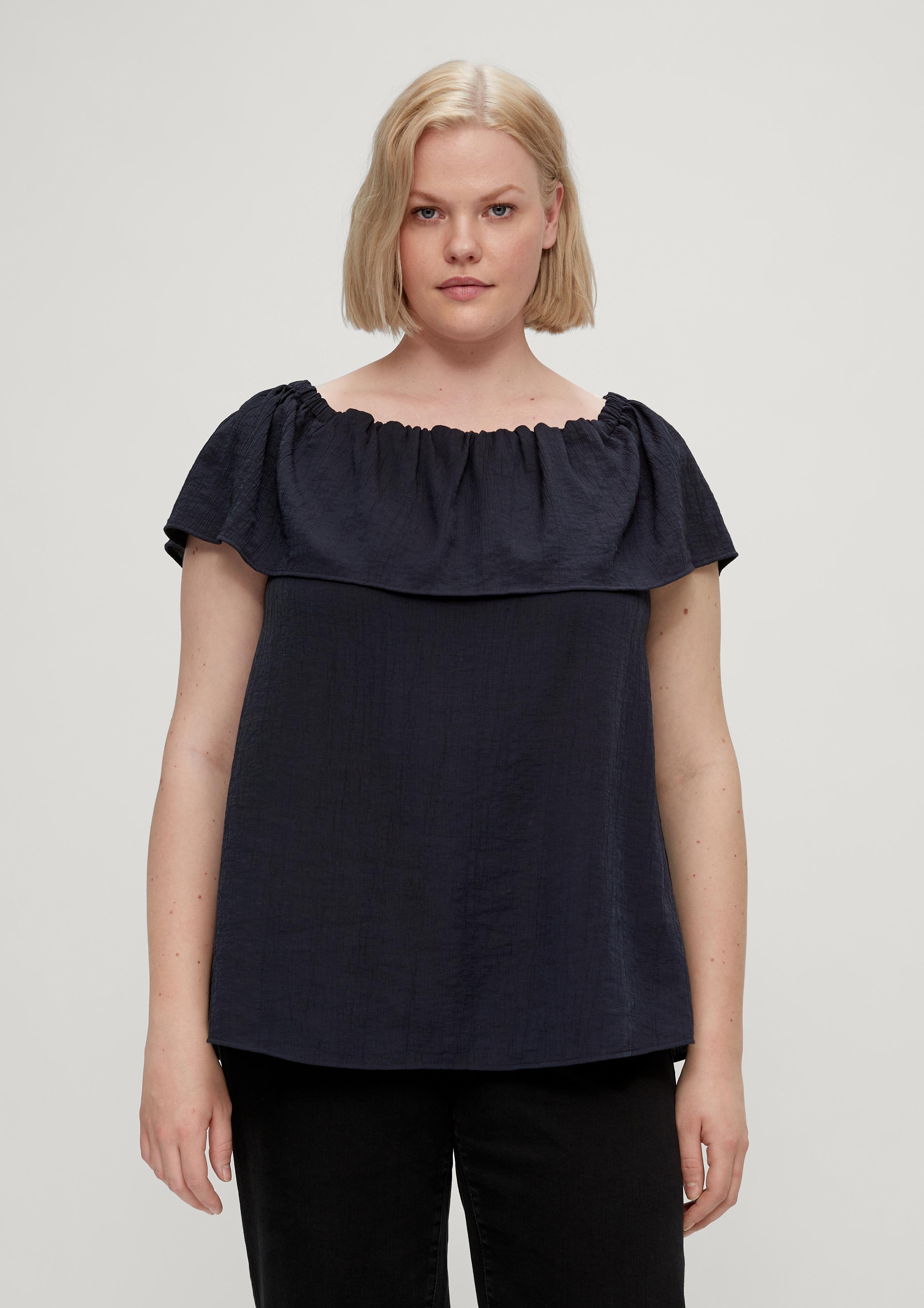Blusenshirt mit Carmen-Ausschnitt  2129513-5976
