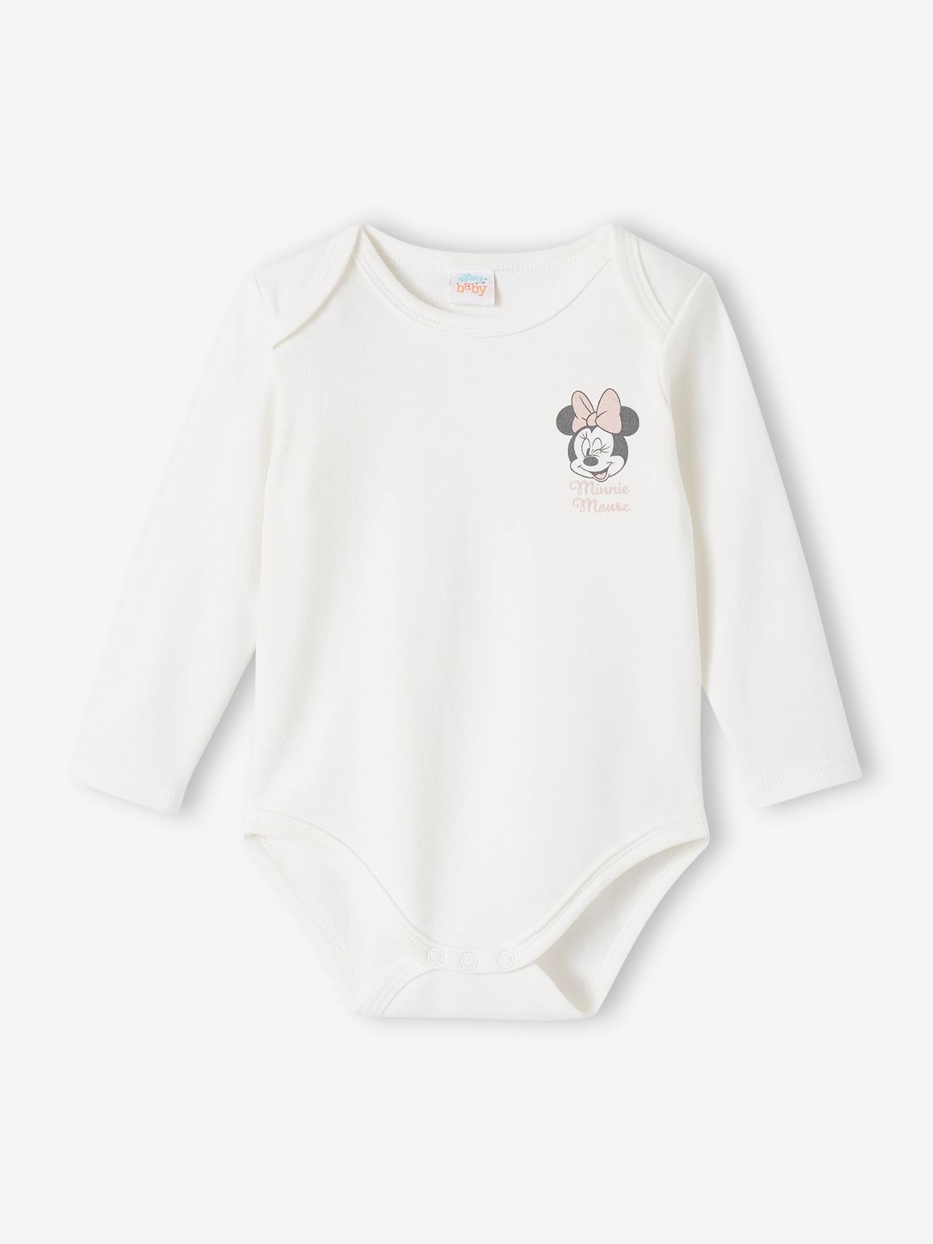 Minnie Baby-Set Disney MINNIE MAUS: Body, Leggings & Mütze - pudrig rosa