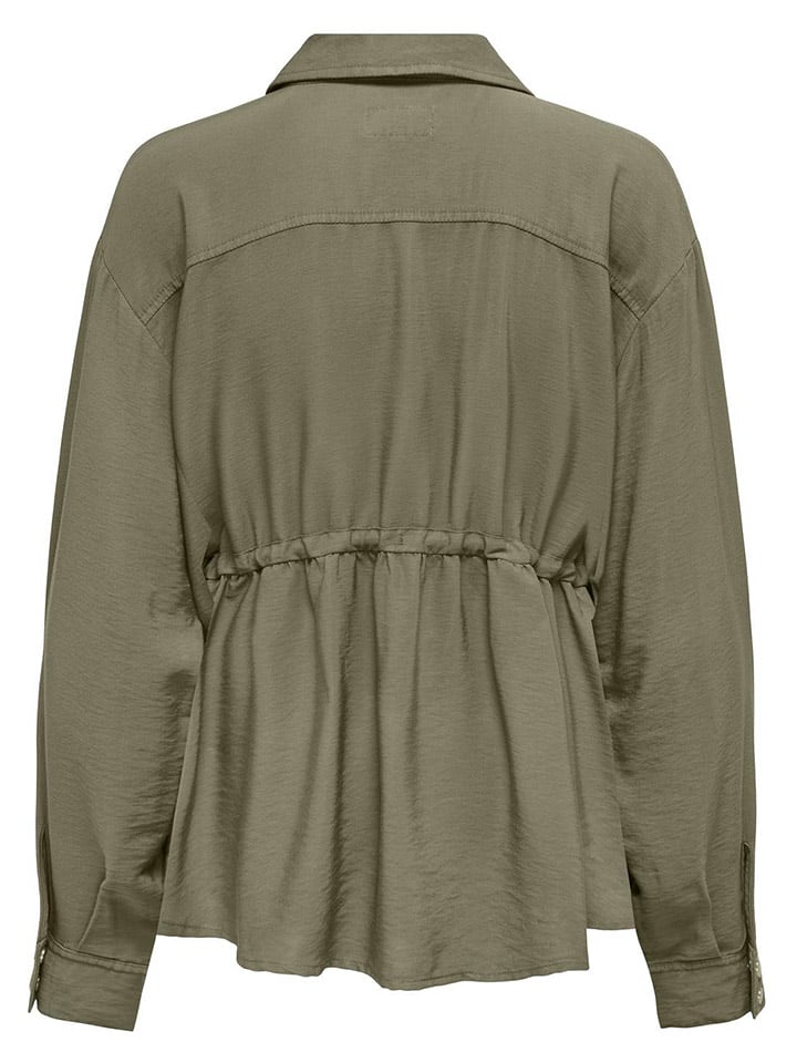 ONLY Hemd in Khaki günstig kaufen