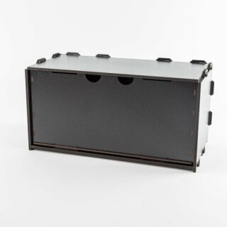 Black Paint Rack: Schrank mit großer Schublade
