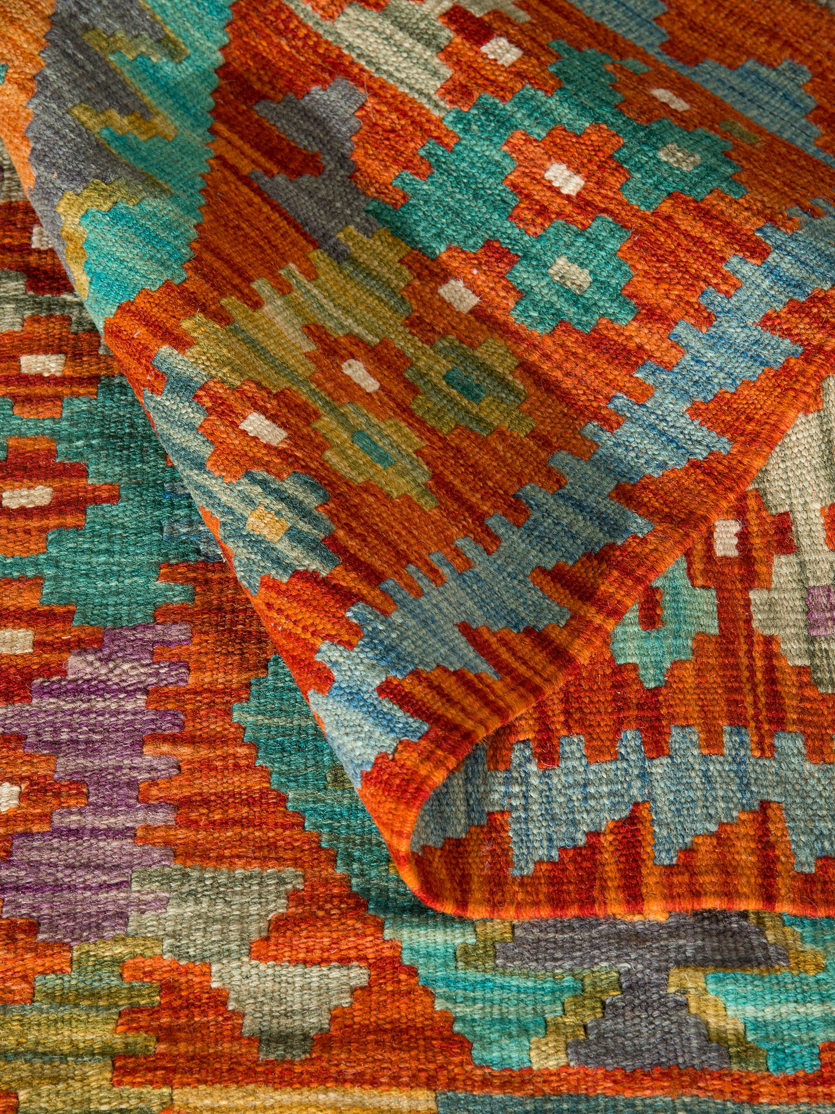 Afghan Kelim ca. 78 x 120 cm, Unikat / Einzelstück