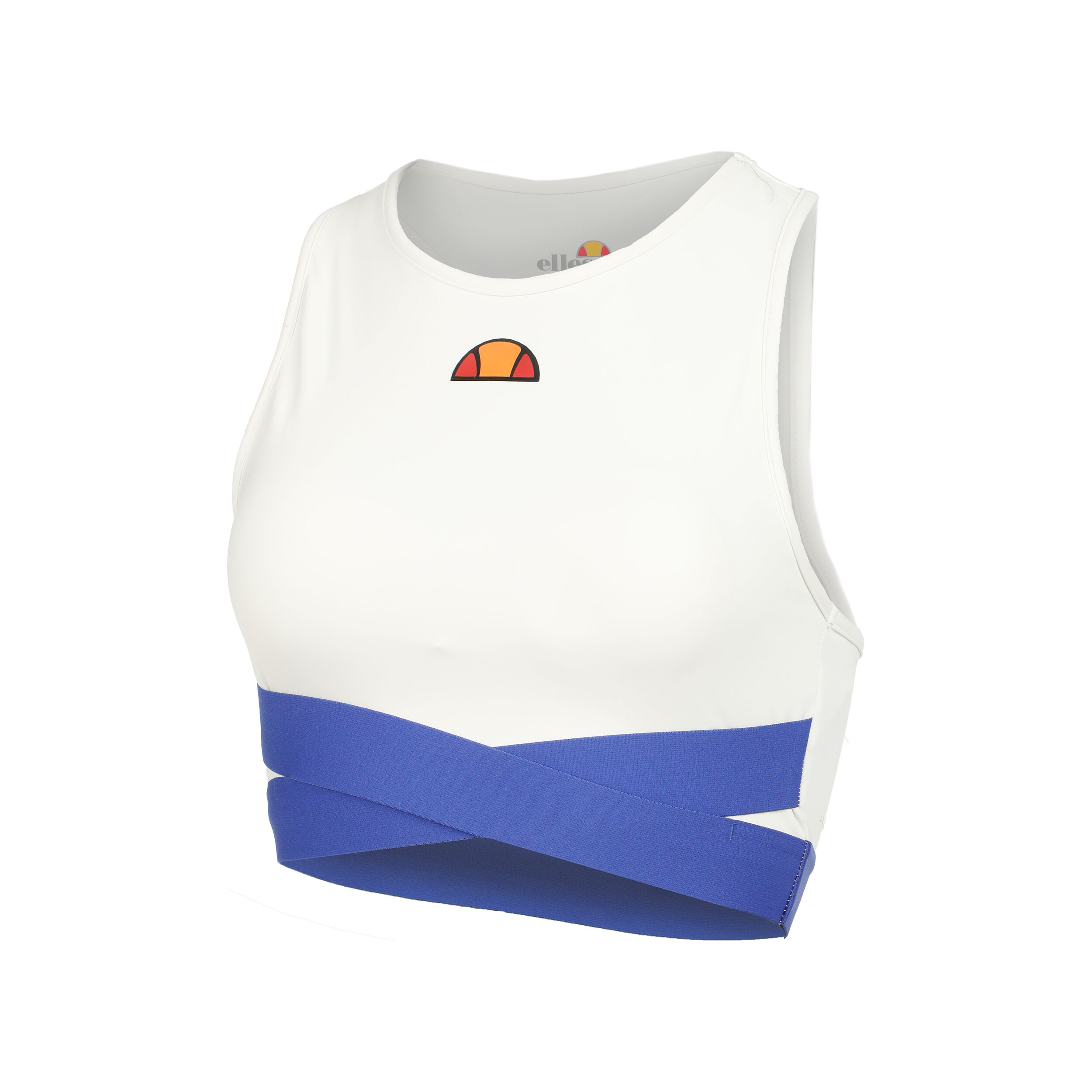 Chroma Crop Tank-Top Damen - Weiß