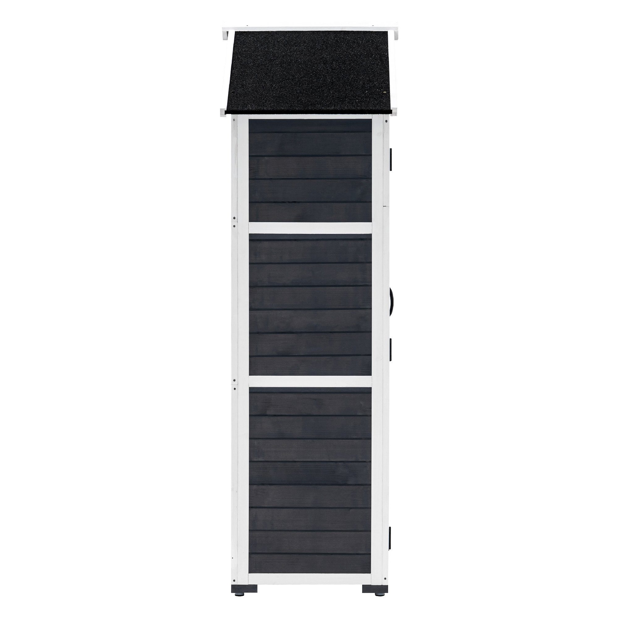 MCombo Gartenbox MCombo Gartenschrank Werkzeugschrank 1000, Outdoor-Schrank Gartenbox, Satteldach, Holz48 X 90 X 178 cm