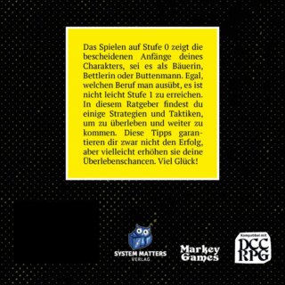 Dungeon Crawl Classics: Überlebensratgeber für Stufe 0 (DE)