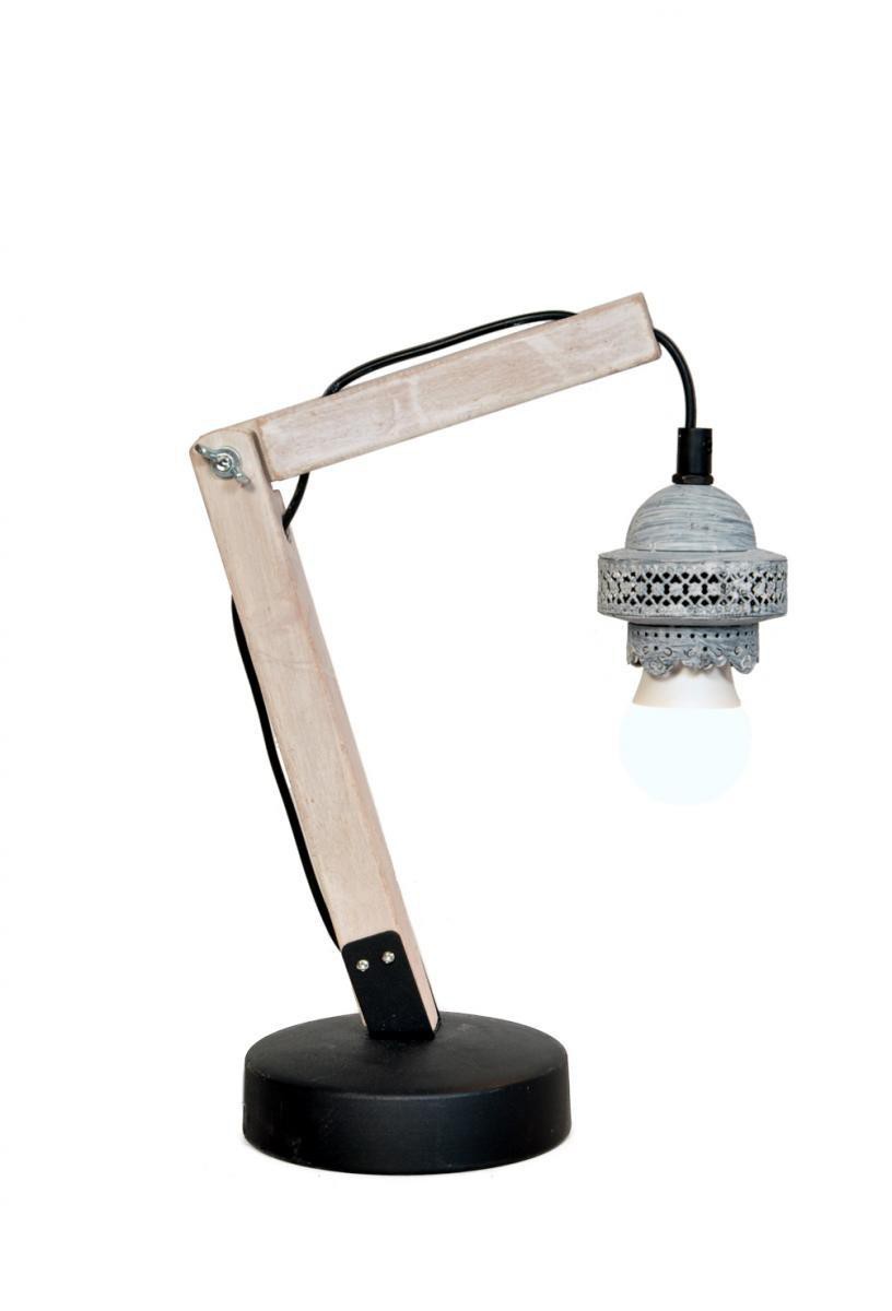 Kayoom Tischlampe Rossa VI Grau