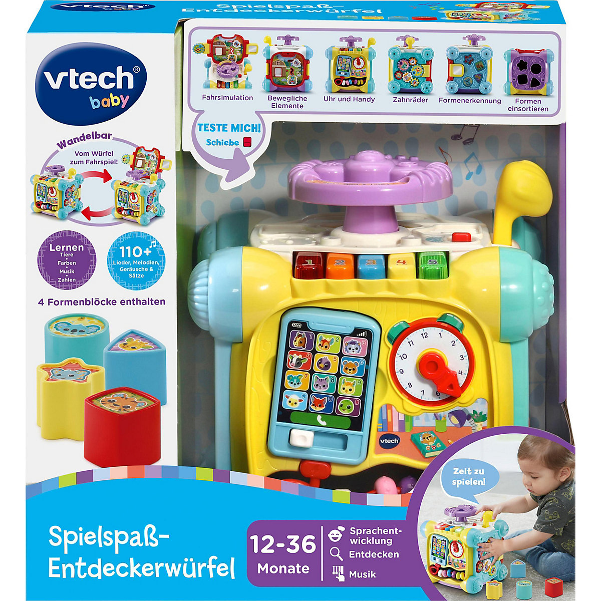 Spielspaß-Entdeckerwürfel