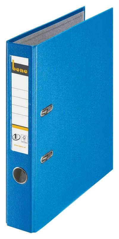 Bene No.1 Power Ordner DIN A4 52 mm Blau 2 Ringe 291600 PP (Polypropylen) Hochformat
