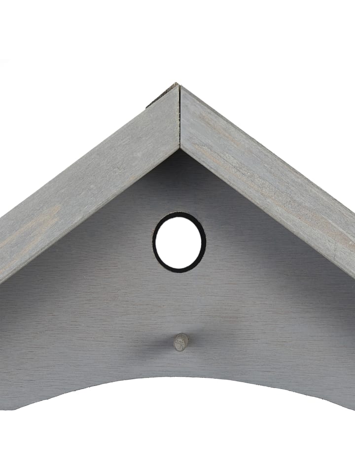 relaxdays Vogelfutterhaus in Grau/ Grün - (B)70 x (H)139 x (T)60 cm günstig kaufen onesize