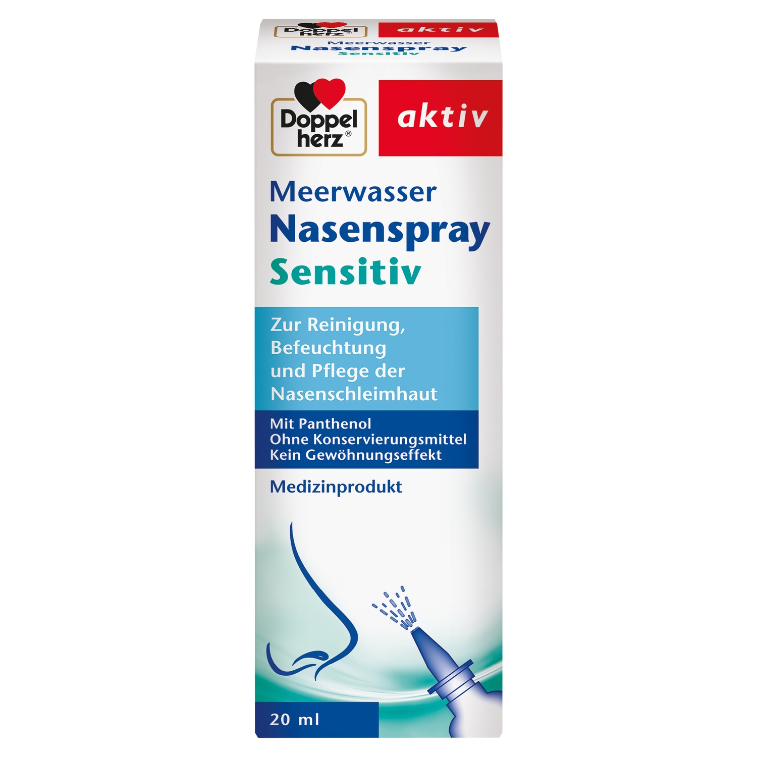 Meerwasser Nasenspray mit Panthenol