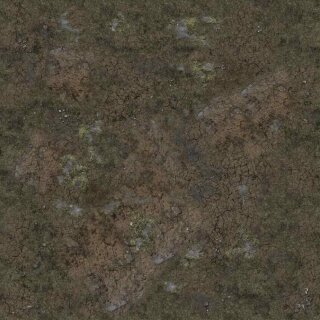 Battle Systems - Muddy Streets Gaming Mat 3x3 - Grid