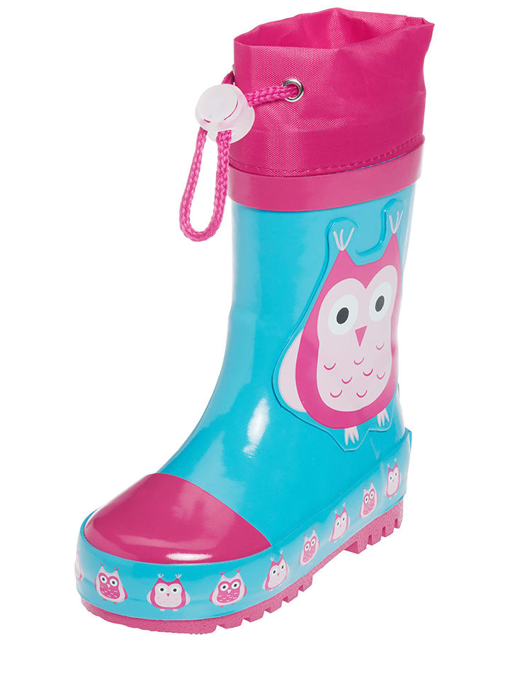 Playshoes Gummistiefel in Türkis/ Pink günstig kaufen