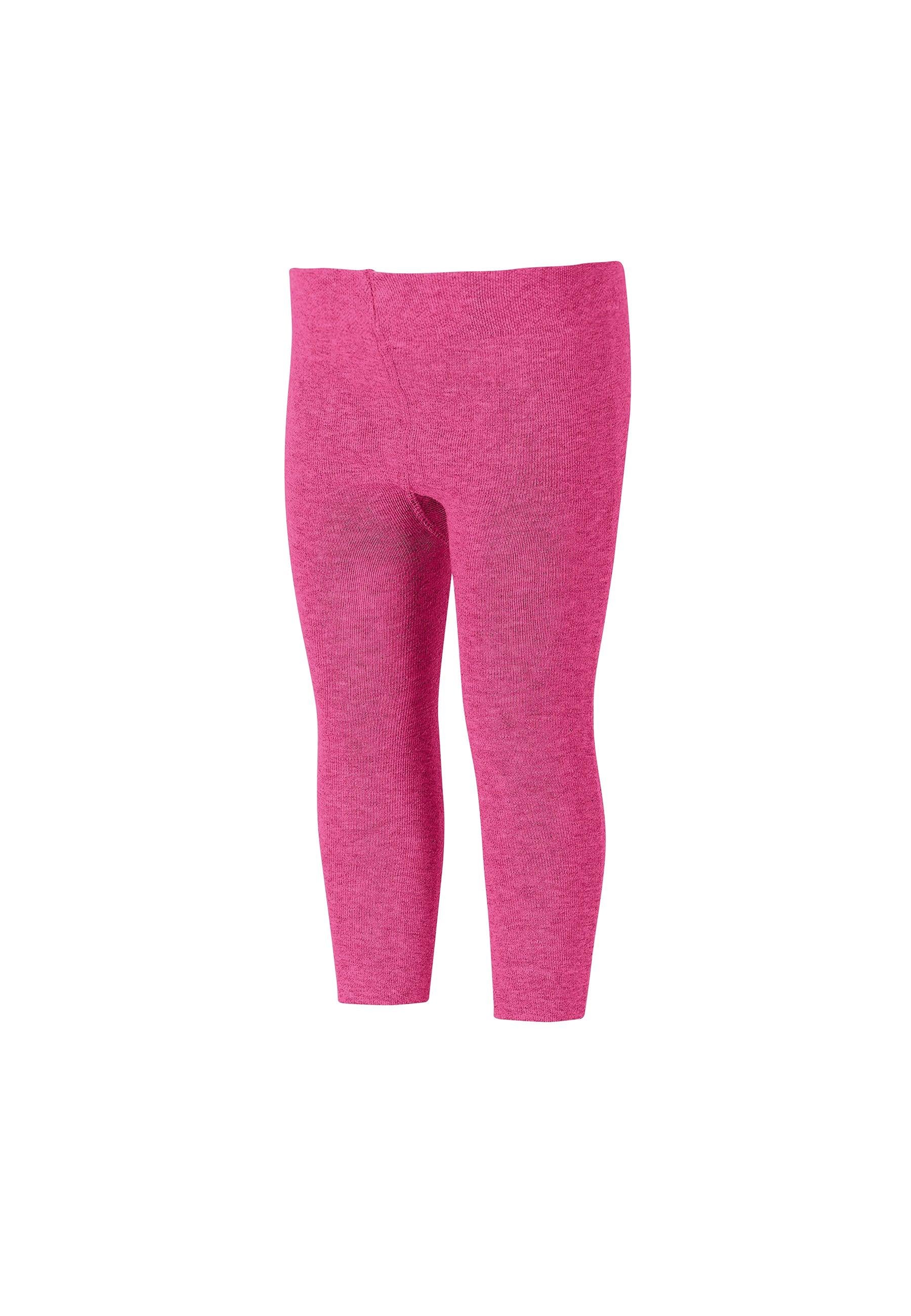 Leggings uni in Marine oder Anthrazit Melange