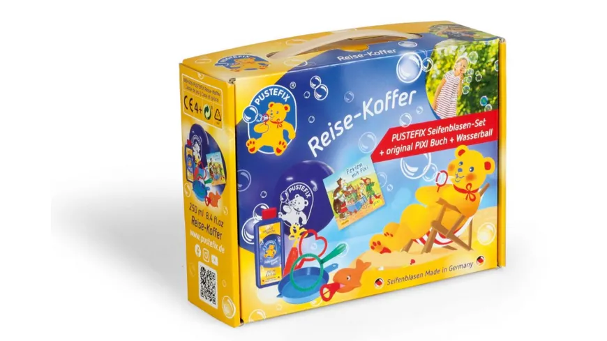 Pustefix - Reise-Koffer Set
